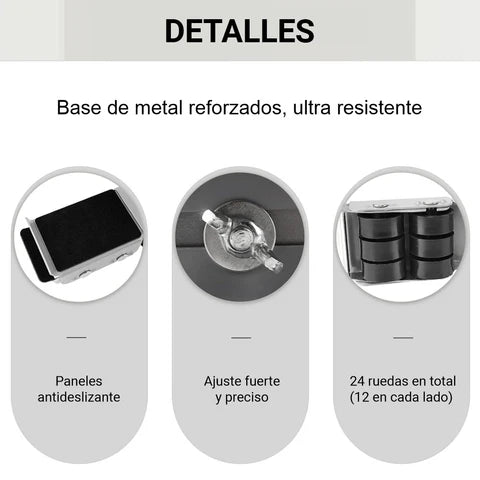 PROMO 2X1 Soportes base con ruedas para electrodomésticos